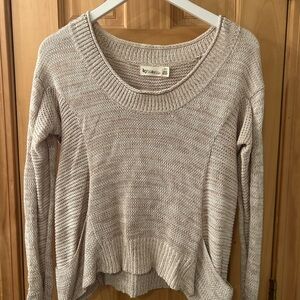 Bycorpus Women's Cream Knit Sweater